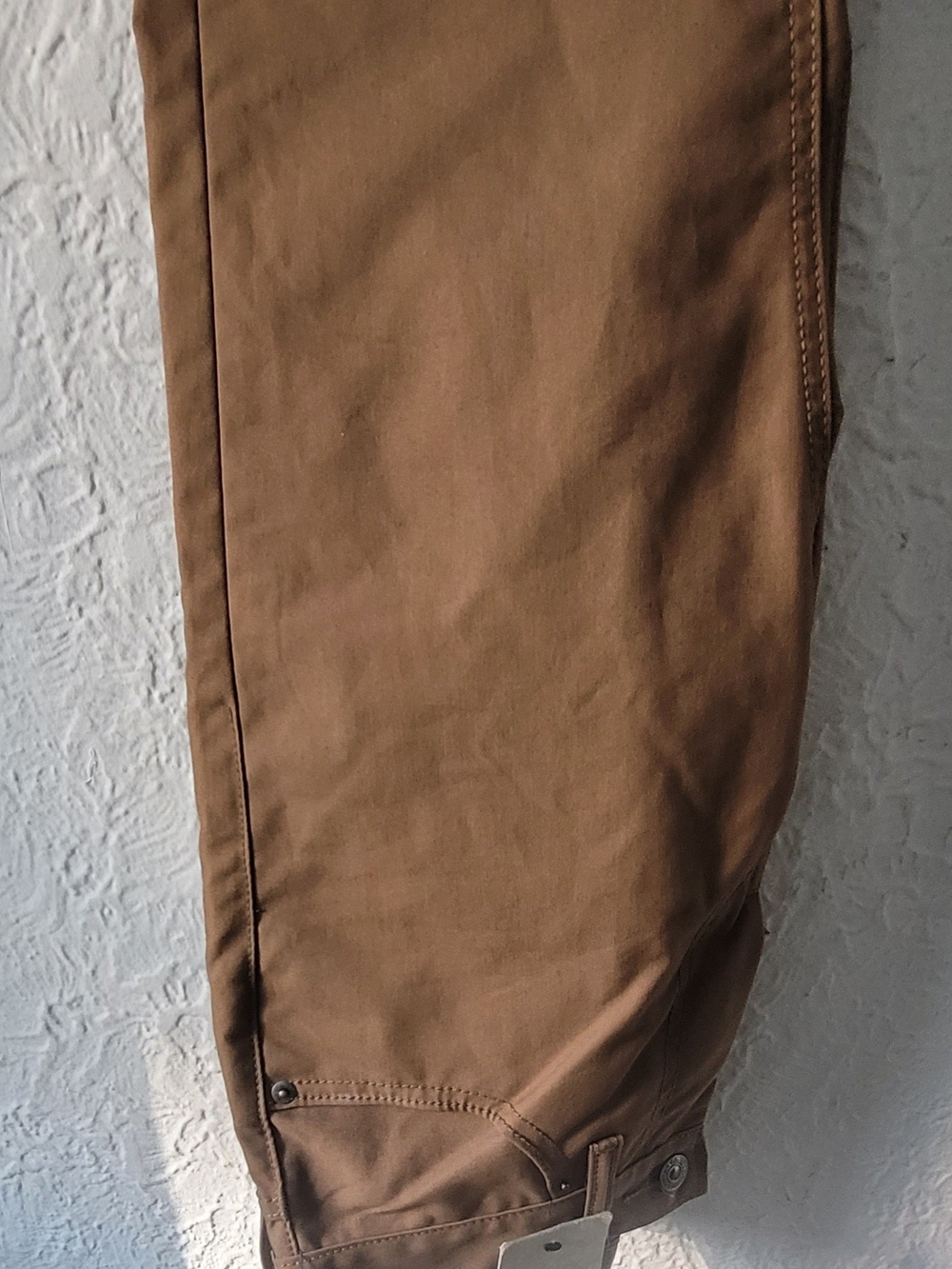 Men's Slim Fit Tan Chino Pants